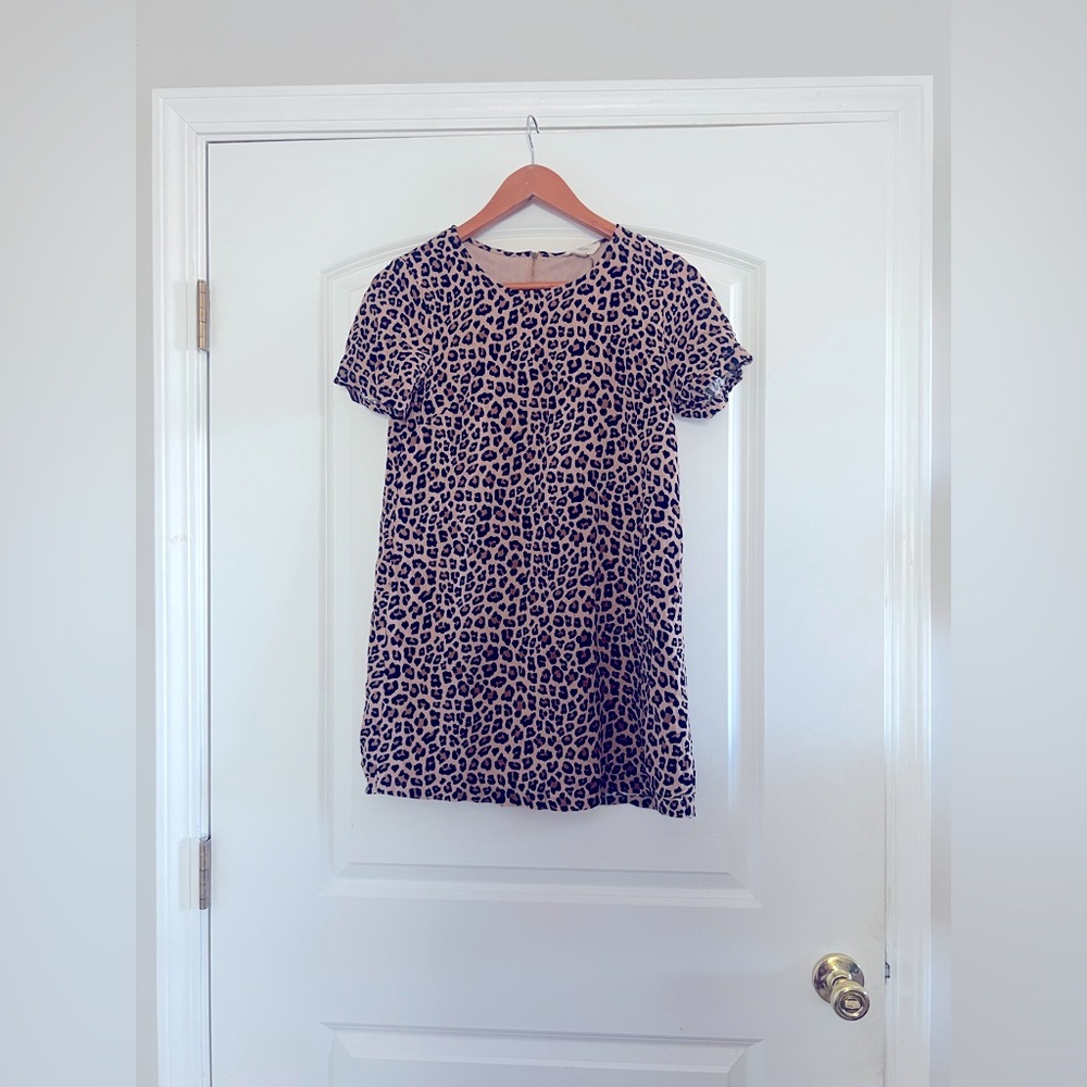 Entro Animal Print Mini Dress | Small